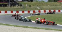 GP Hiszpanii 2013 - wycig