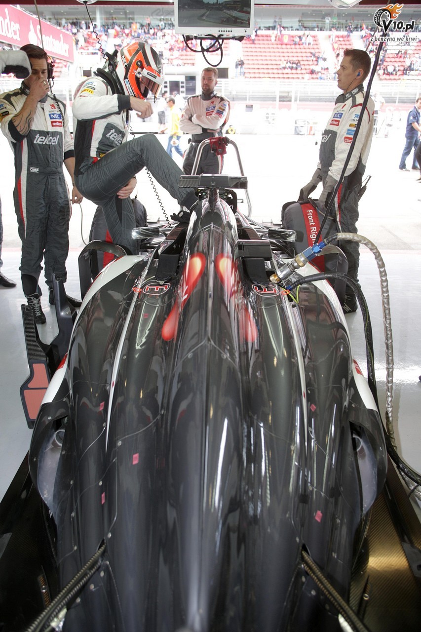 GP Hiszpanii 2013 - wycig