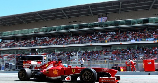 GP Hiszpanii 2013 - piątkowe treningi