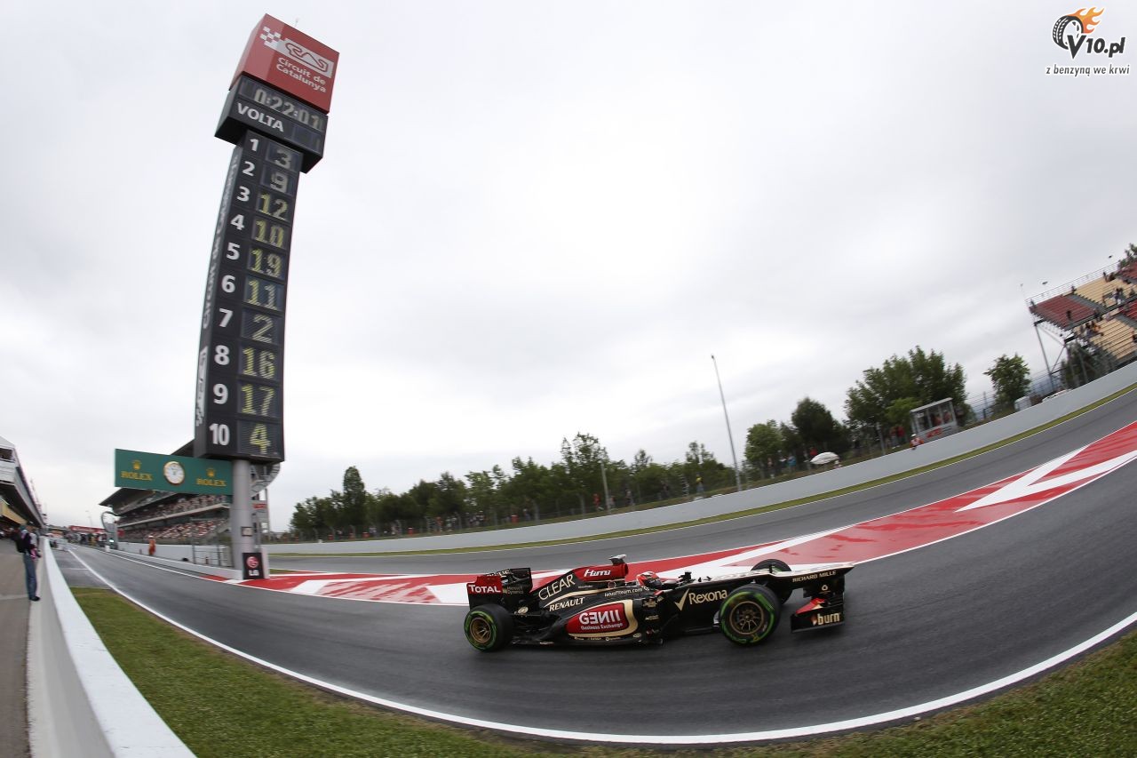 GP Hiszpanii 2013 - pitkowe treningi