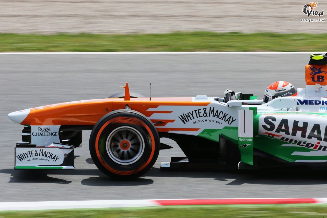 GP Hiszpanii 2013 - pitkowe treningi
