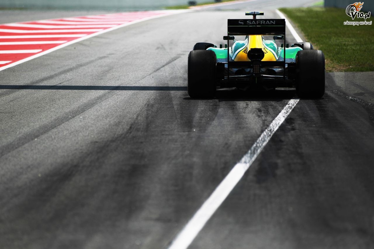 Caterham zapaci 10 tys. euro za wpadk z van der Garde