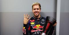 Alain Prost gratuluje Vettelowi wyrwnania jego dorobku