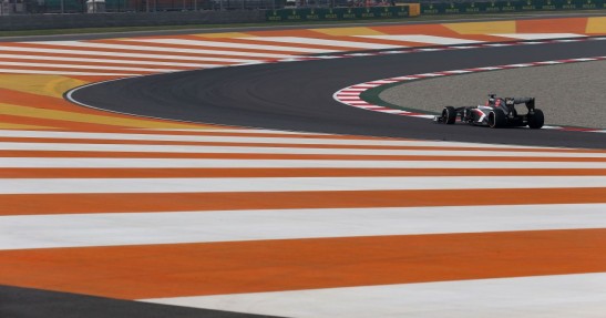 GP Indii 2013 - piątkowe treningi