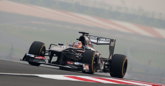 GP Indii 2013 - piątkowe treningi