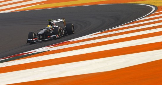 GP Indii 2013 - piątkowe treningi