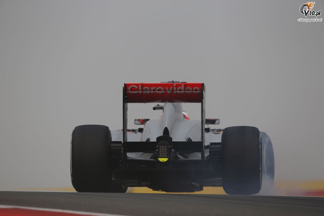 GP Indii 2013 - pitkowe treningi