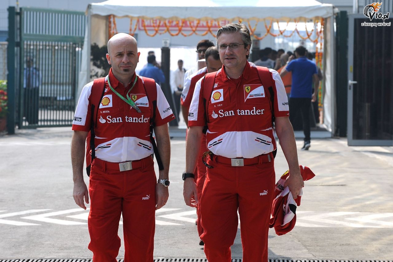 GP Indii 2013 - przygotowania