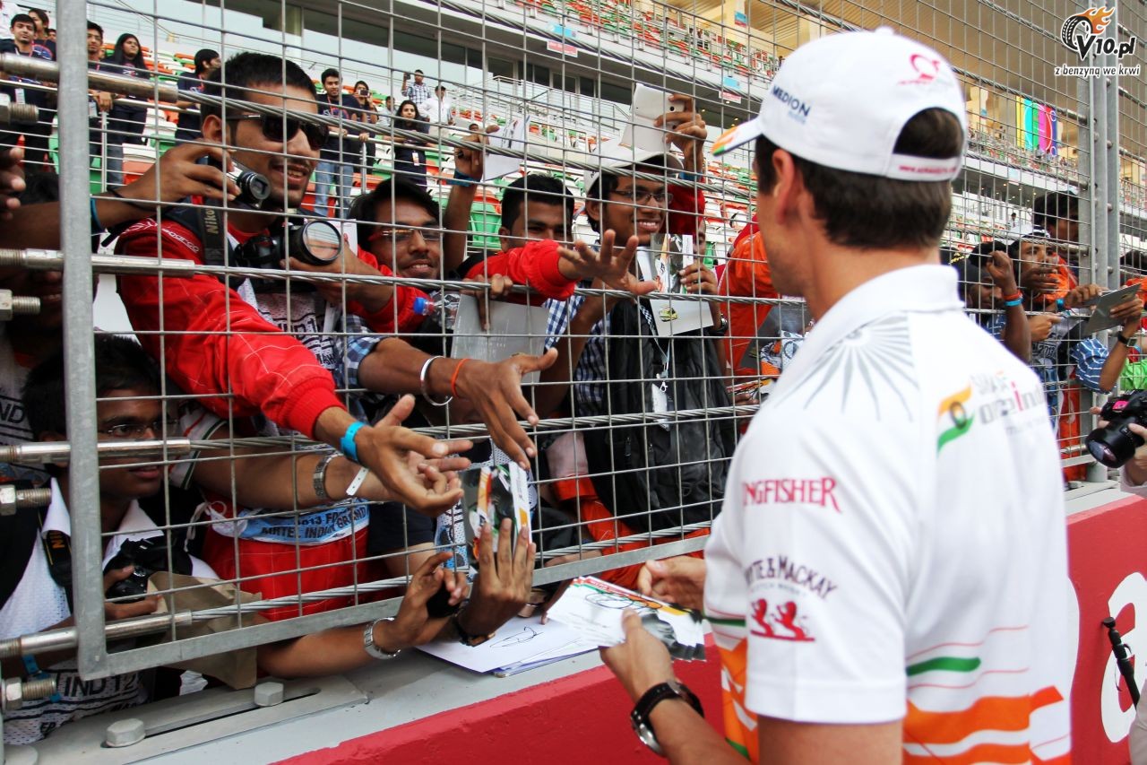 GP Indii 2013 - przygotowania