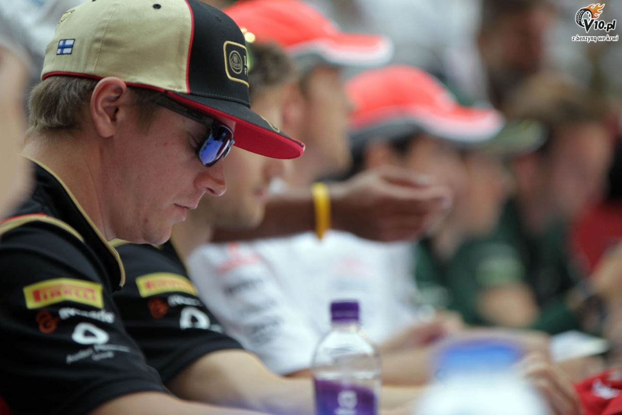 Raikkonen poprawi zgranie z oponami