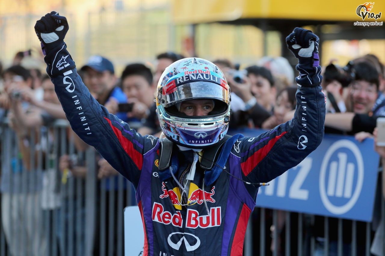 GP Japonii 2013 - wycig