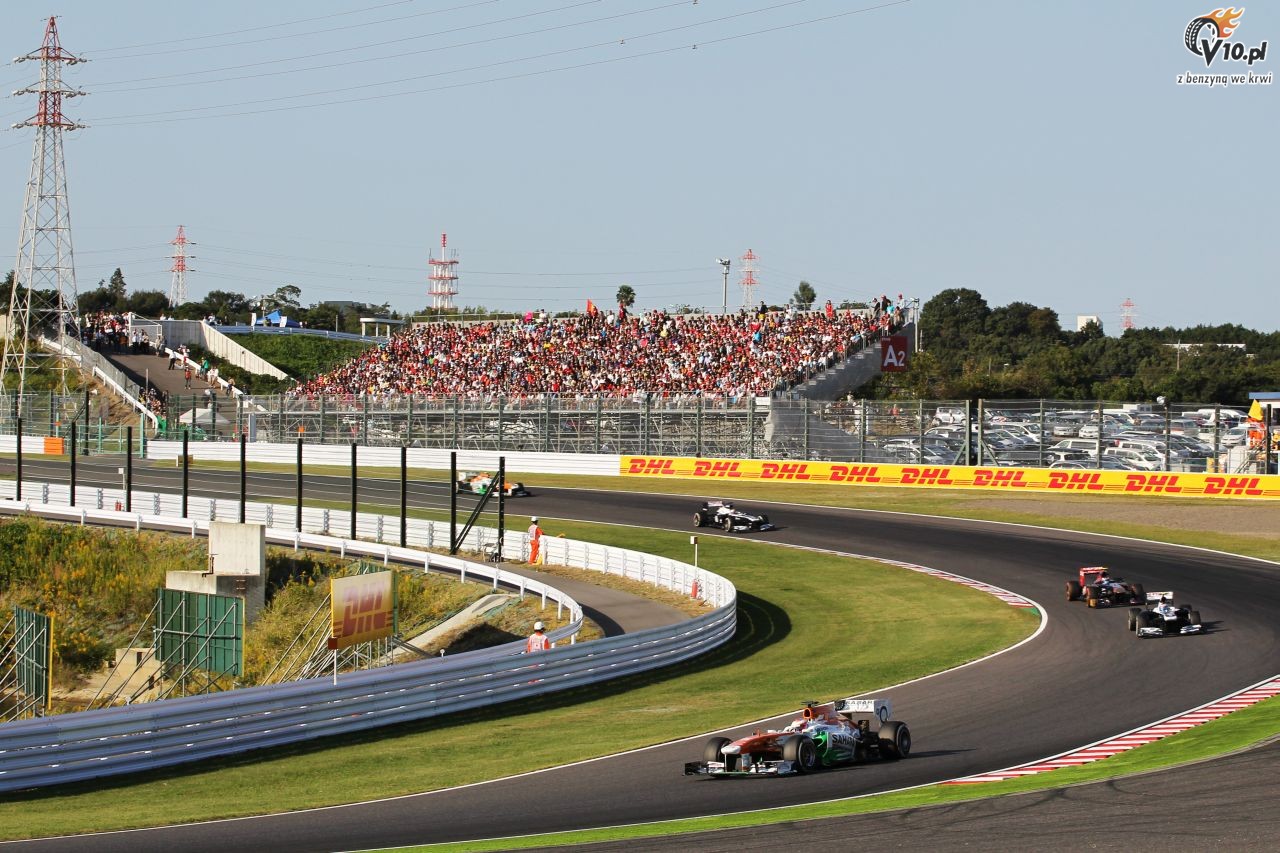 GP Japonii 2013 - wycig