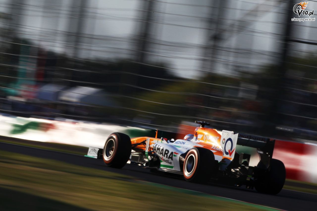 GP Japonii 2013 - wycig