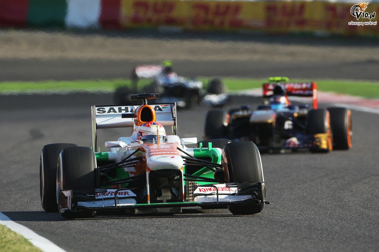 GP Japonii 2013 - wycig