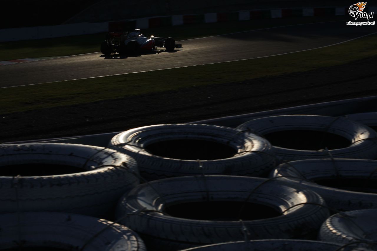 GP Japonii 2013 - wycig