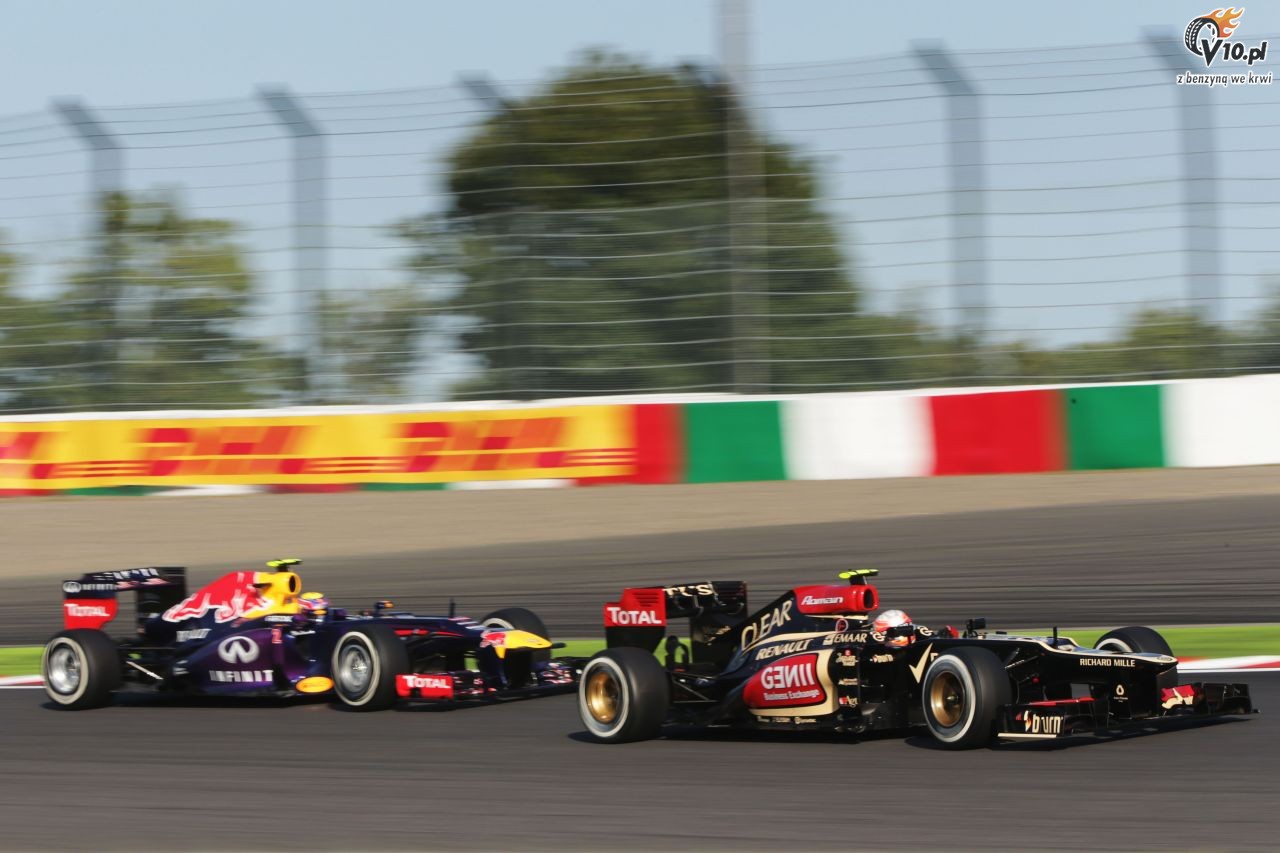 Lotus: Grosjean nie mia szans powstrzyma Red Bulli przed wygraniem GP Japonii