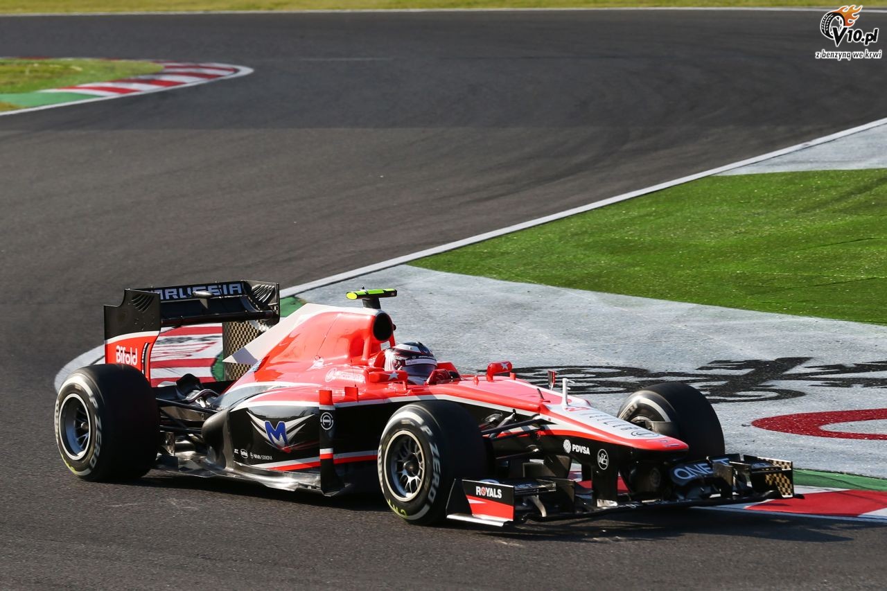 GP Japonii 2013 - wycig