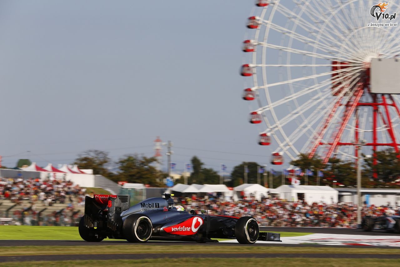 GP Japonii 2013 - wycig