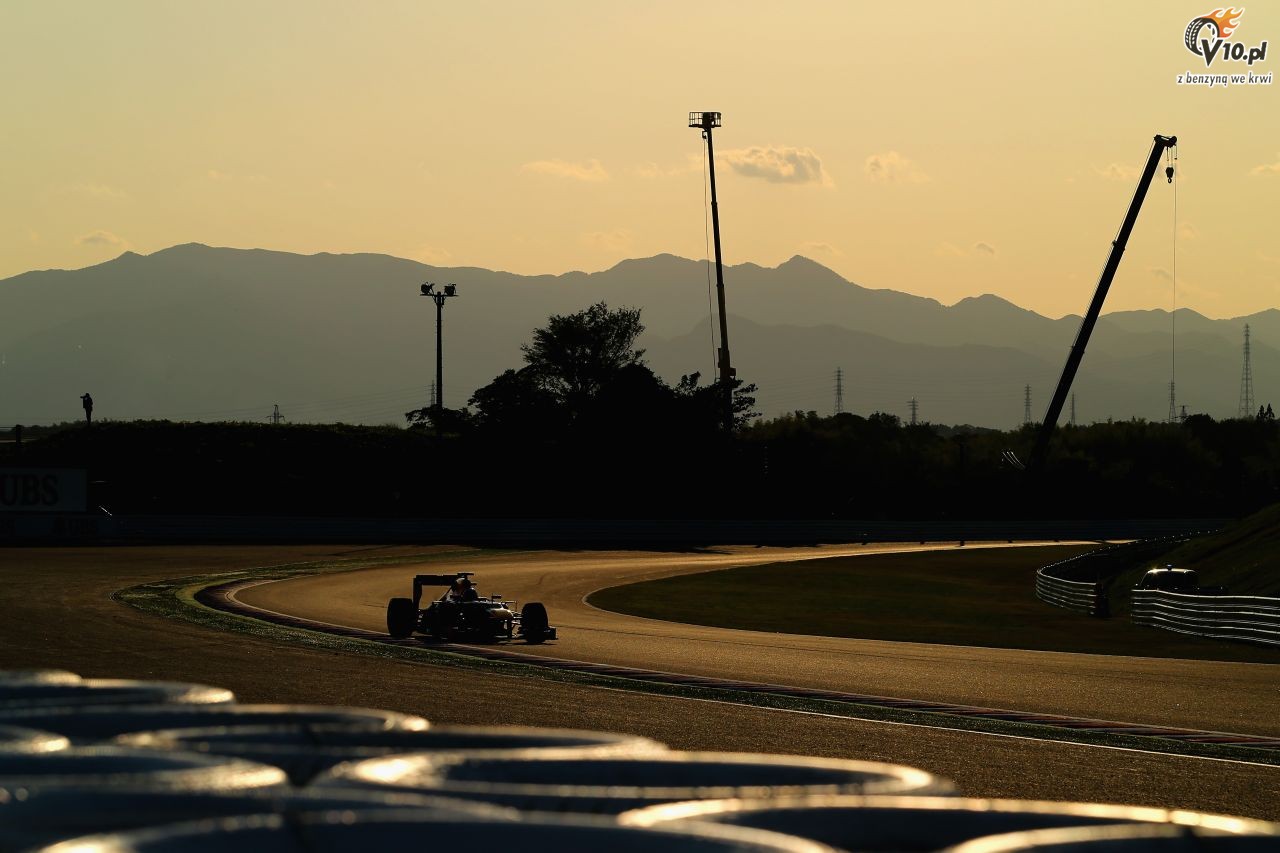 GP Japonii 2013 - wycig