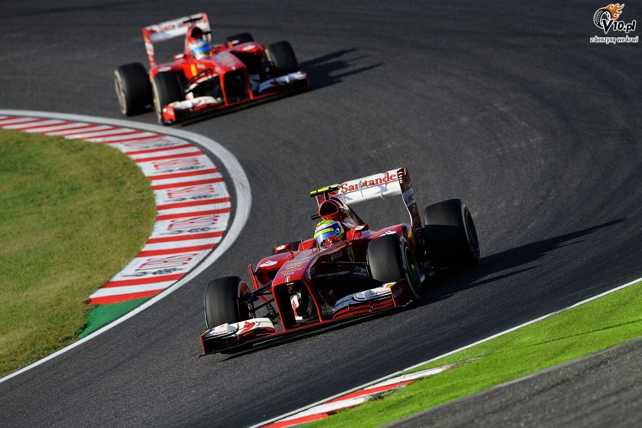 GP Japonii 2013 - wycig