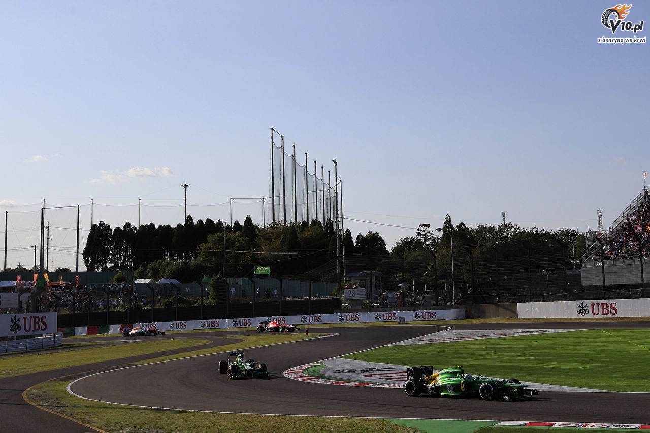 GP Japonii 2013 - wycig