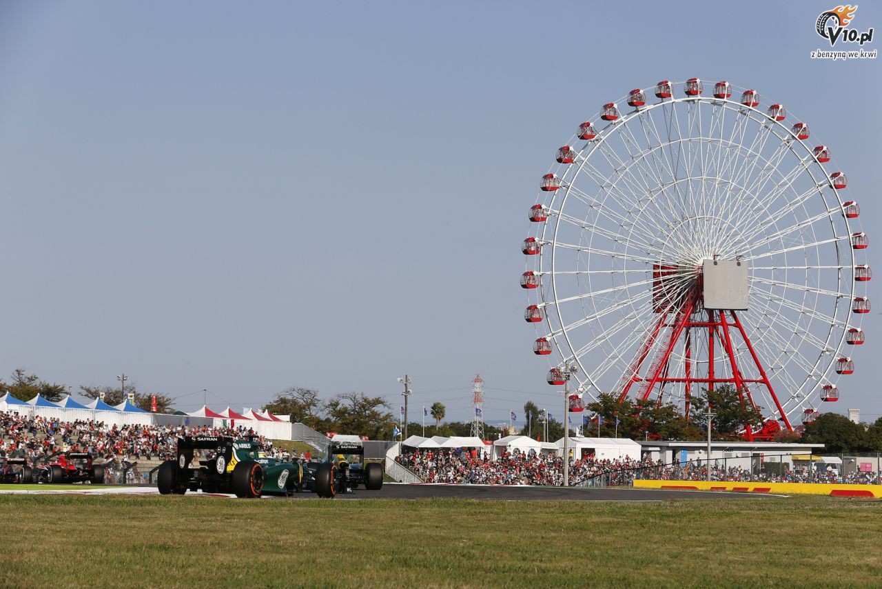 GP Japonii 2013 - wycig
