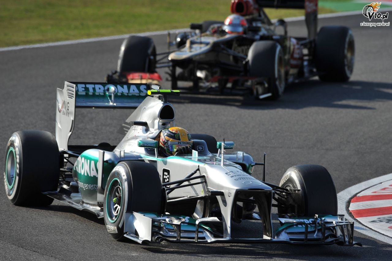 GP Japonii 2013 - wycig