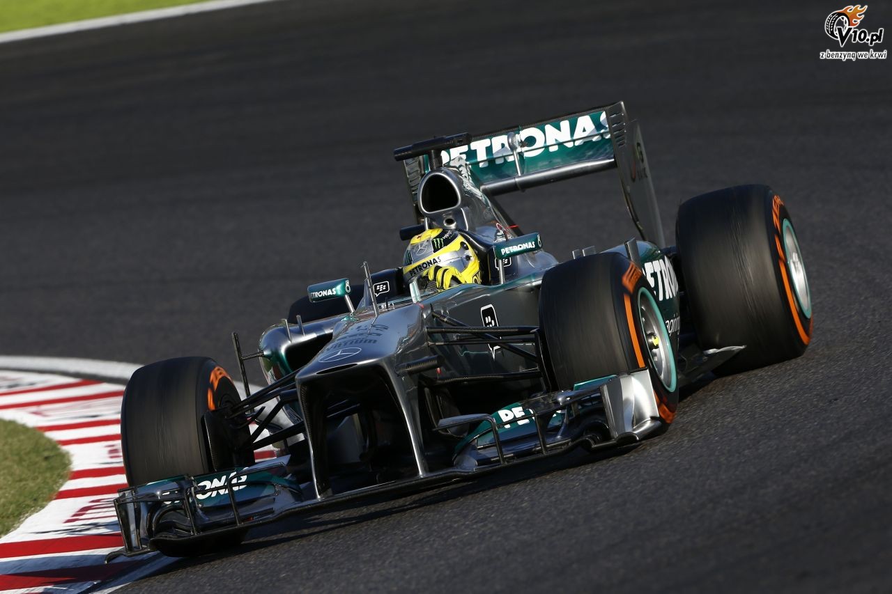 GP Japonii 2013 - wycig