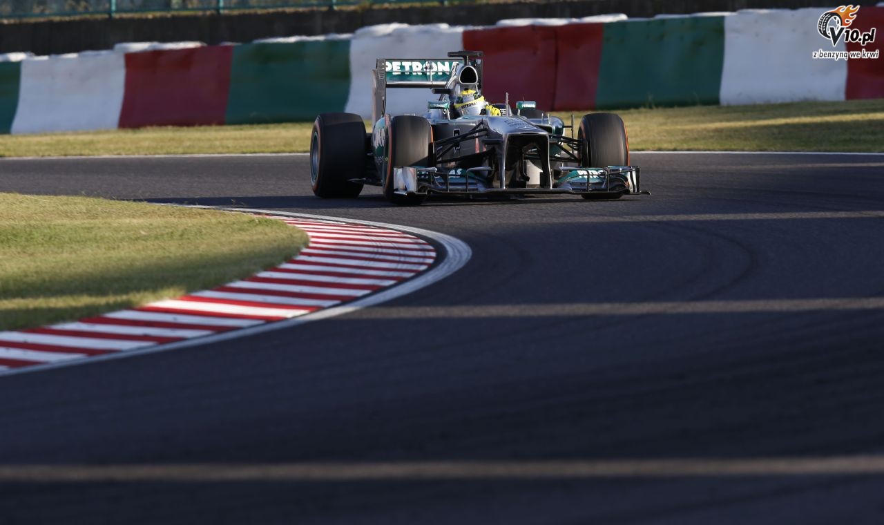 GP Japonii 2013 - wycig