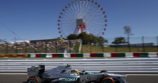 GP Japonii 2013 - piątkowe treningi