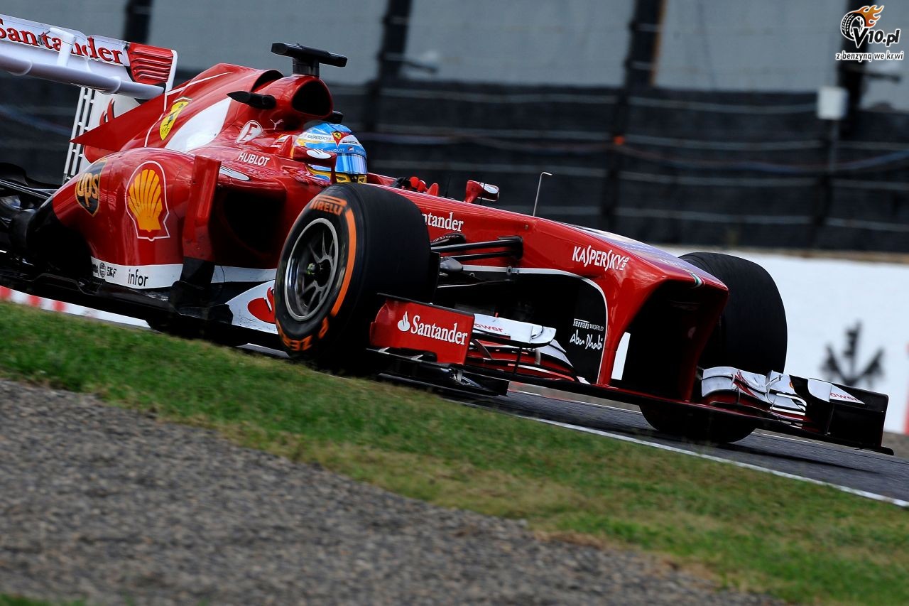 GP Japonii 2013 - pitkowe treningi