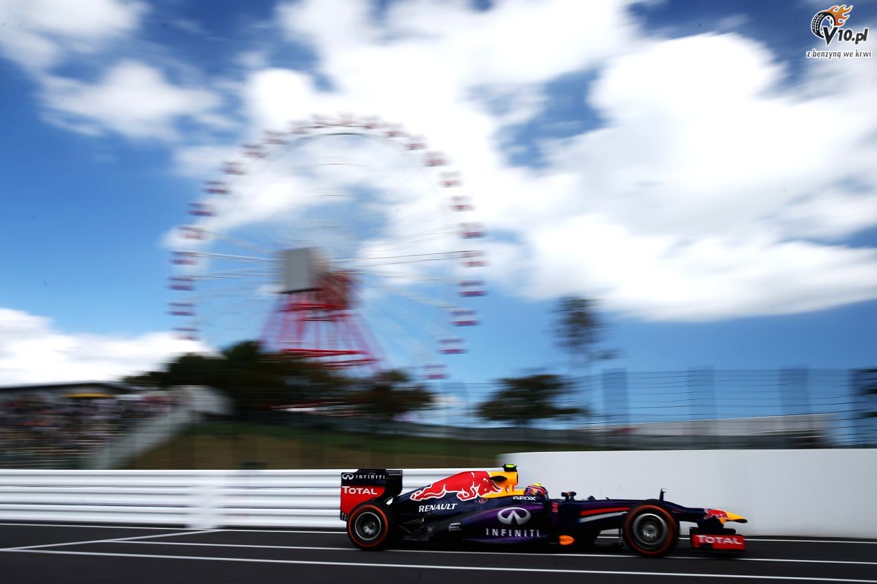 GP Japonii - 3. trening: Webber najszybszy, kopoty Vettela