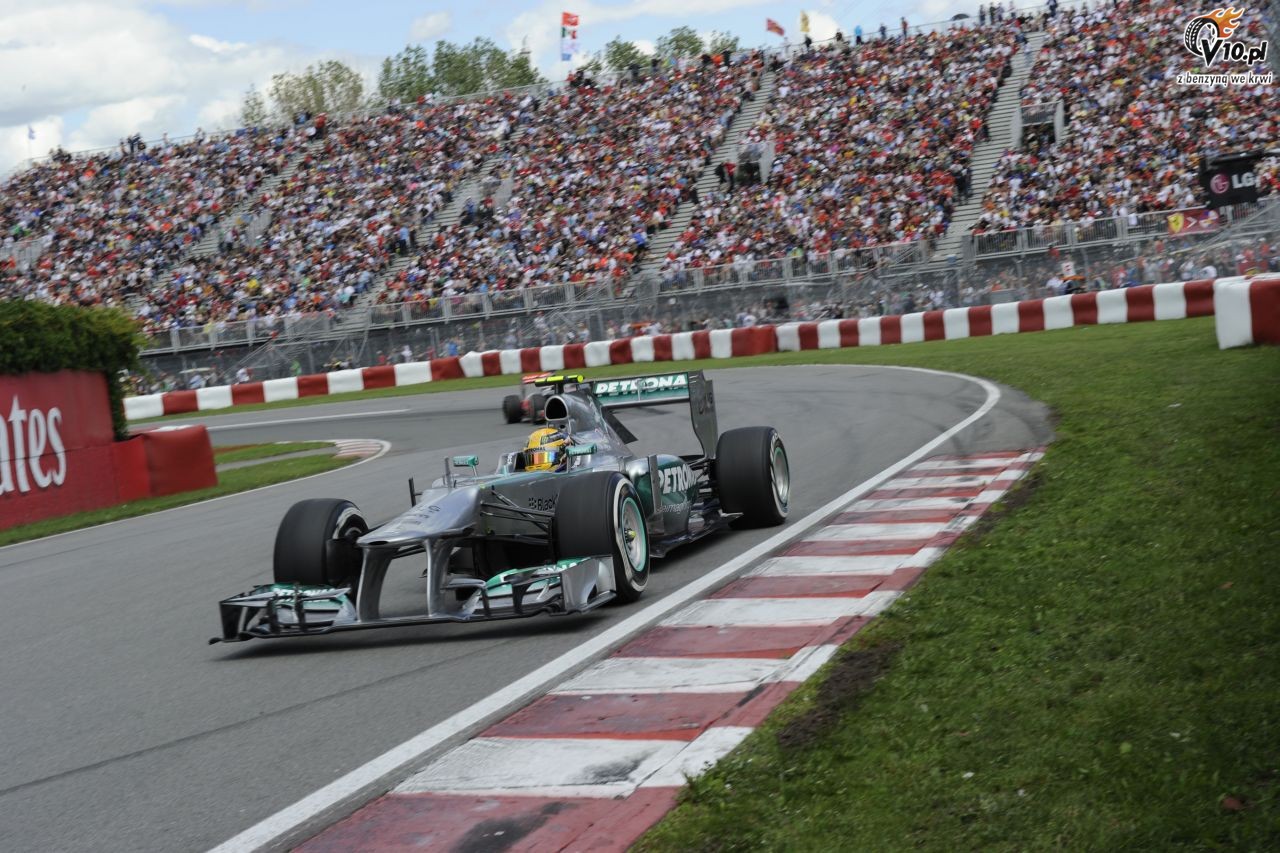 GP Kanady 2013 - wycig