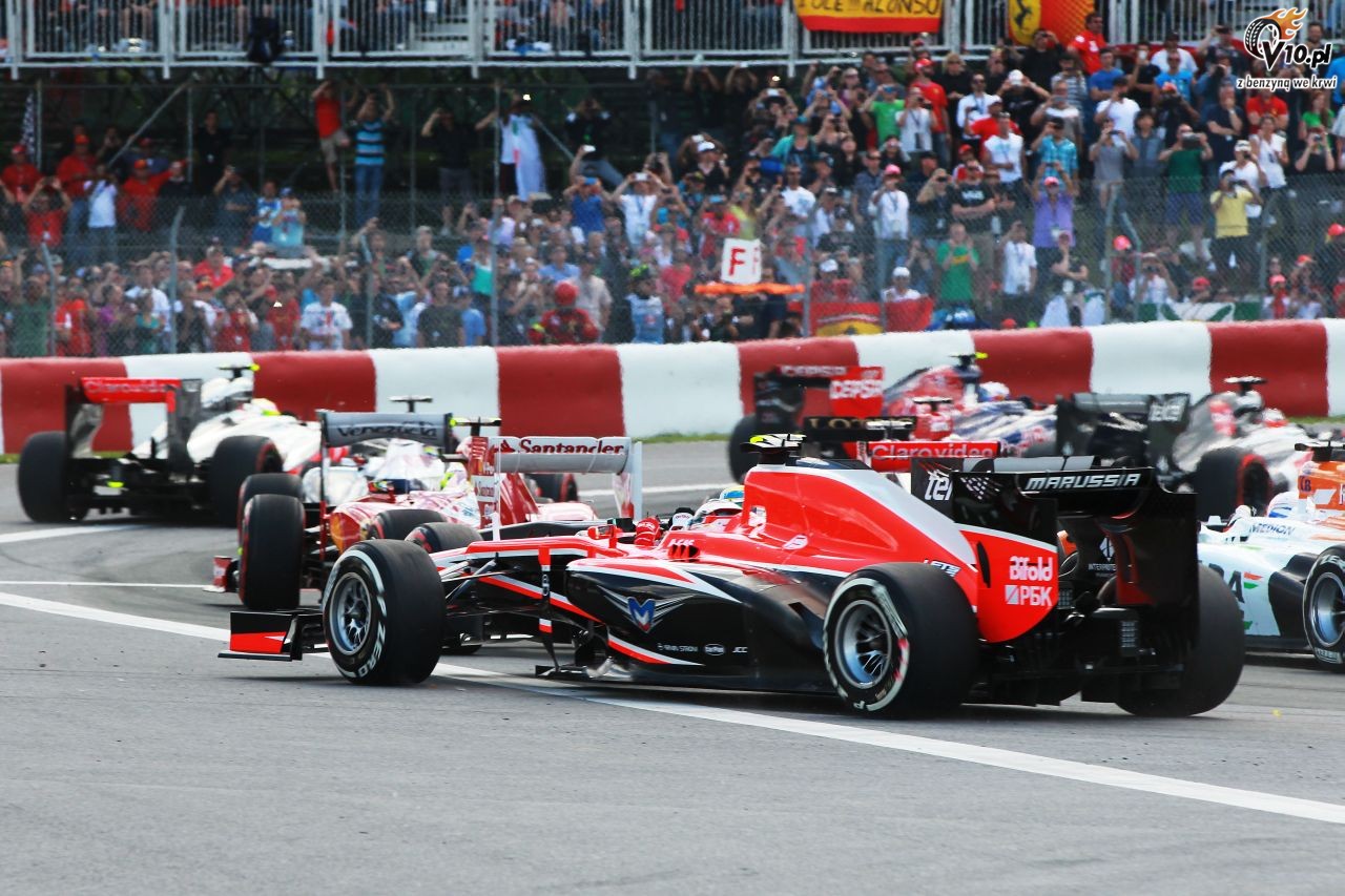 GP Kanady 2013 - wycig