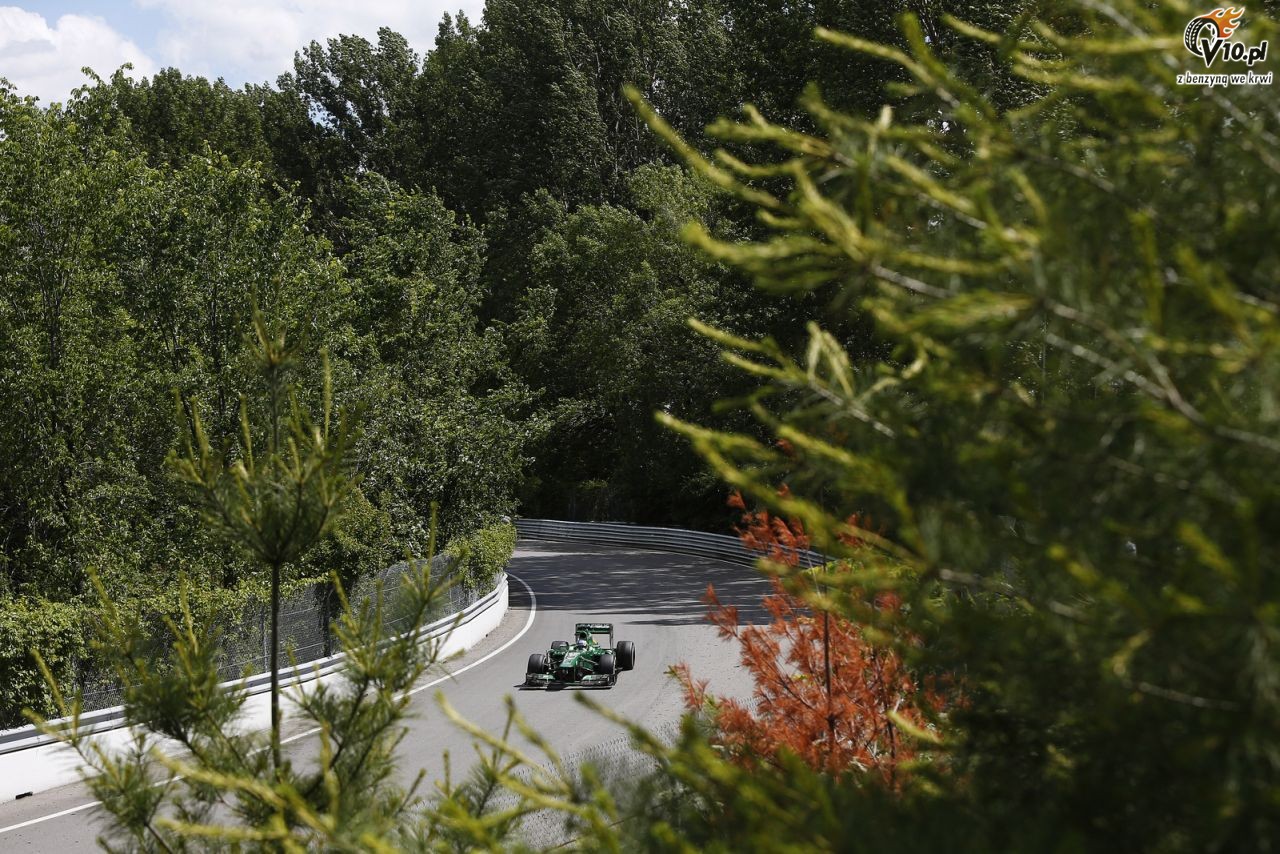 GP Kanady 2013 - wycig