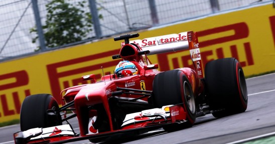 GP Kanady 2013 - piątkowe treningi