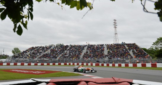 GP Kanady 2013 - piątkowe treningi