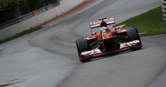 GP Kanady 2013 - piątkowe treningi