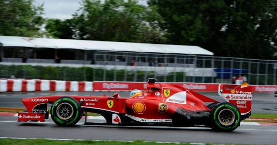 GP Kanady 2013 - piątkowe treningi