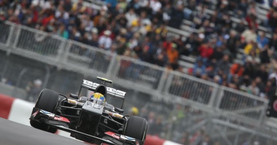 GP Kanady 2013 - piątkowe treningi