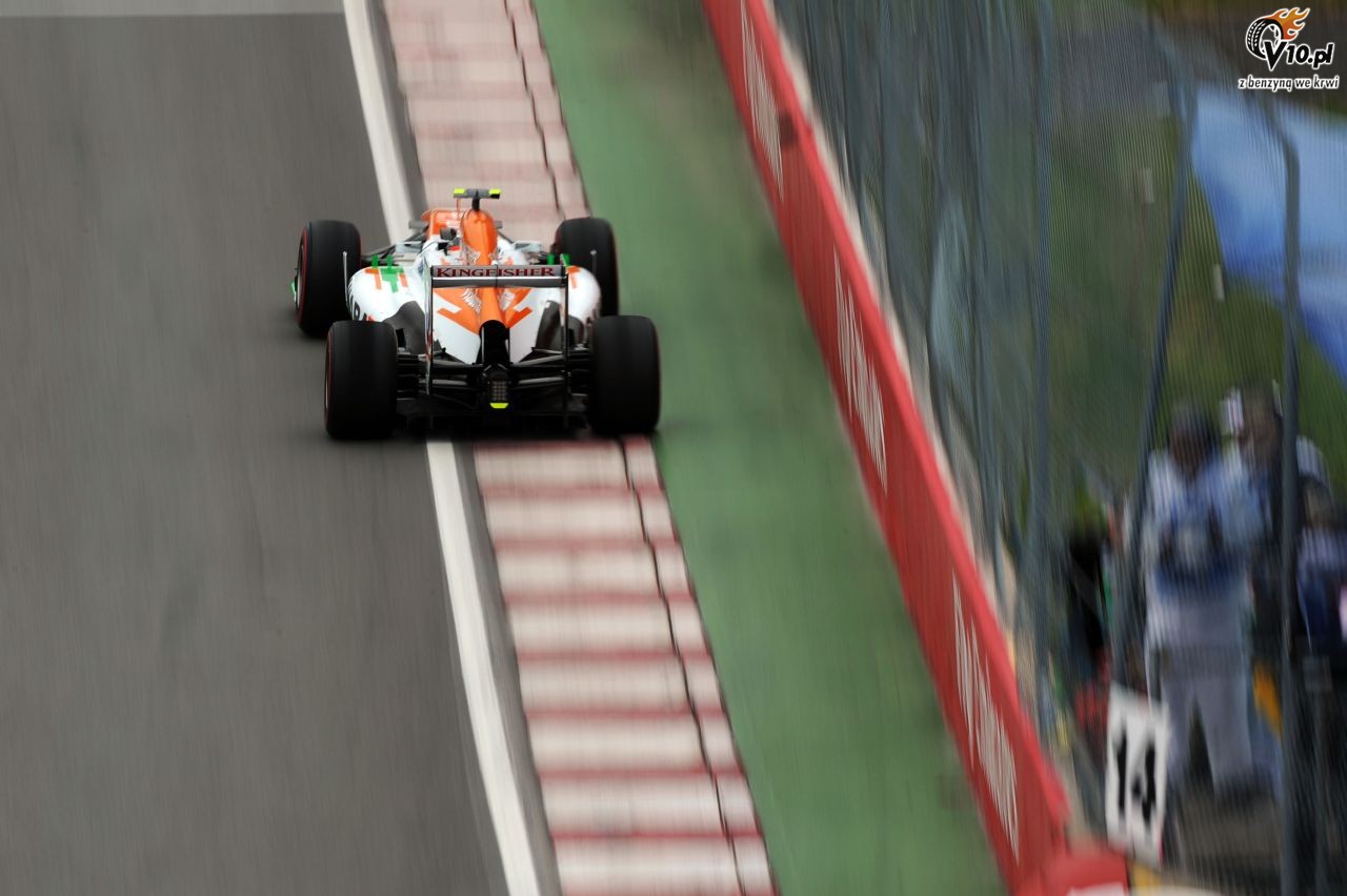 GP Kanady 2013 - pitkowe treningi