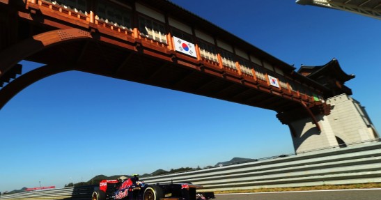 GP Korei 2013 - piątkowe treningi