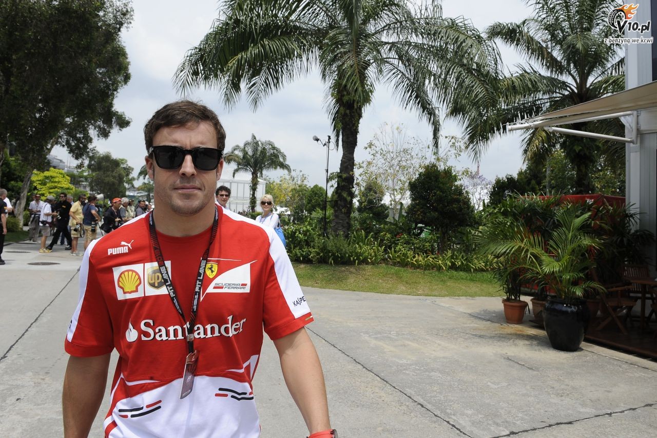 GP Malezji 2013 - przygotowania