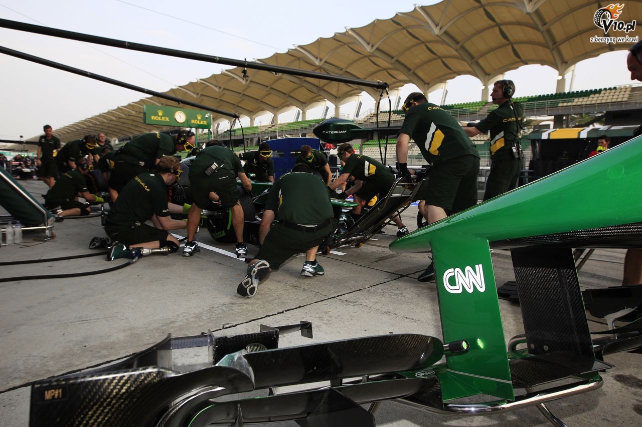 GP Malezji 2013 - przygotowania