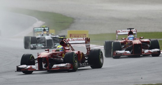 GP Malezji 2013 - wyścig