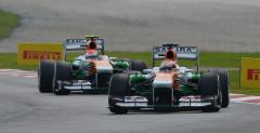 Force India upomni Sutila i di Rest za kolizj w GP Chin