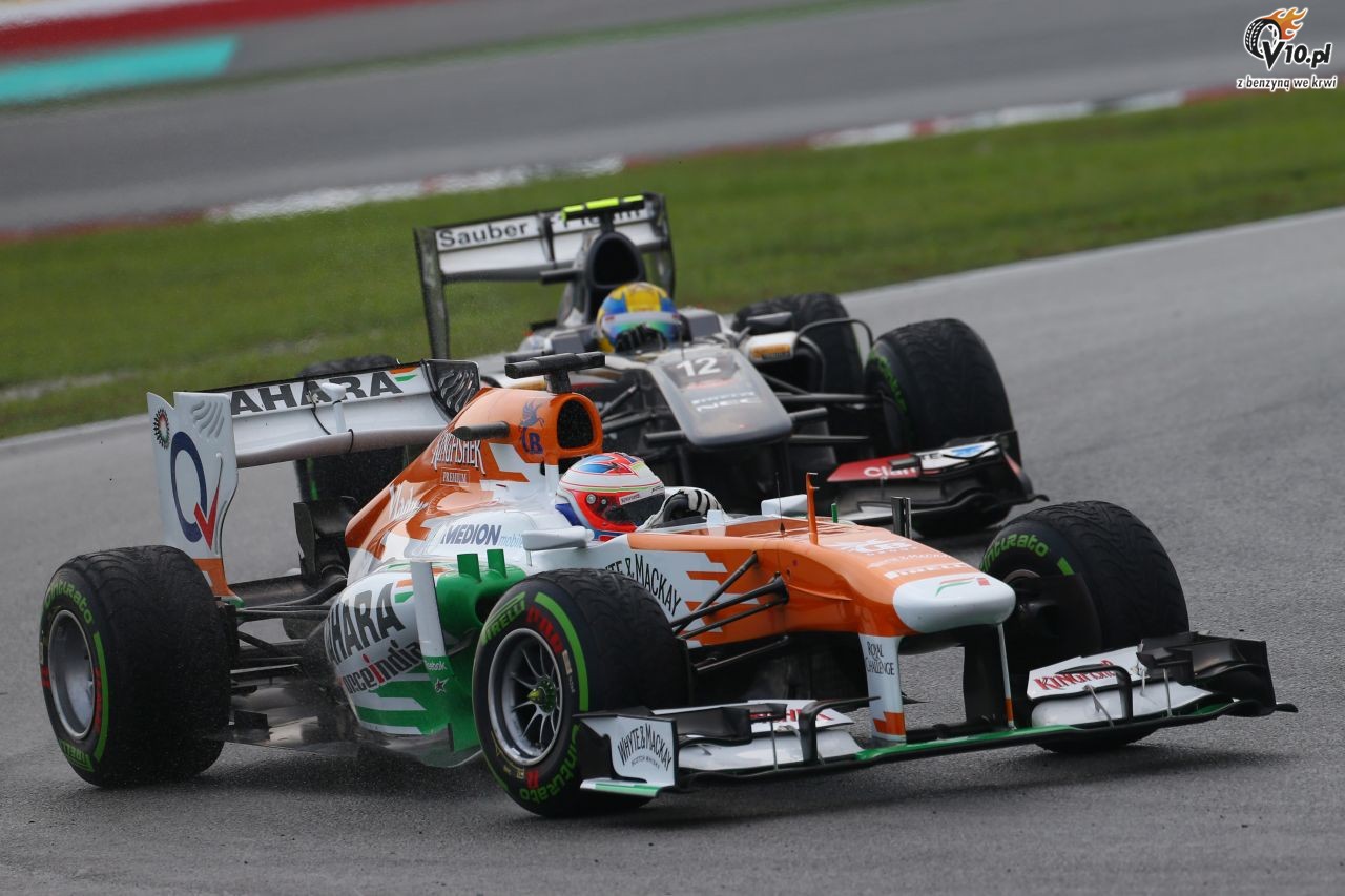 Force India czuje oddech Saubera na plecach