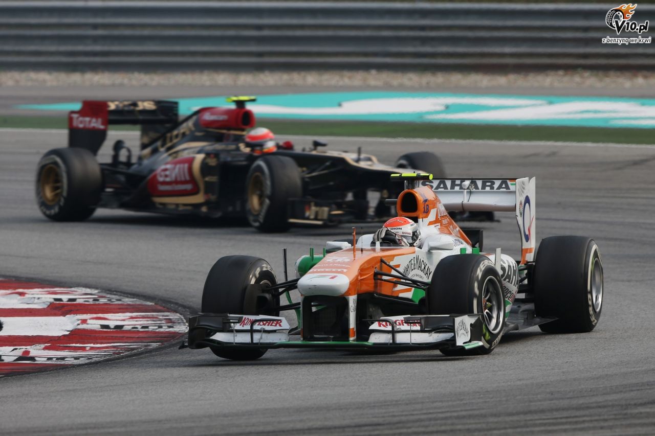 GP Malezji 2013 - wycig