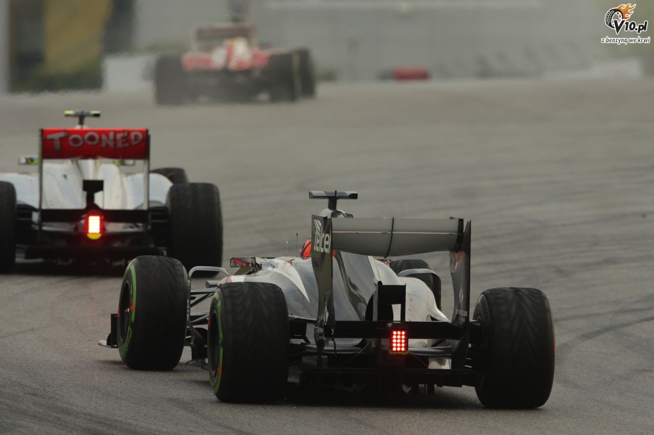 GP Malezji 2013 - wycig