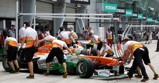 GP Malezji 2013 - piątkowe treningi